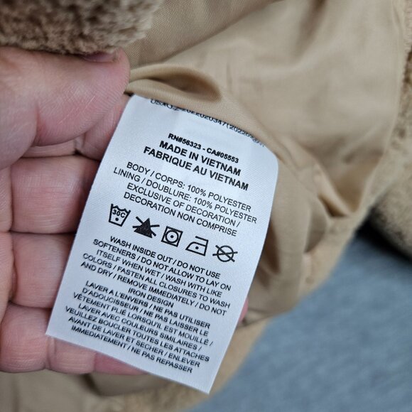 Nike Sportswear Women's Collared High-Pile Fleece Jacket Size S NEW - Picture 6 of 7